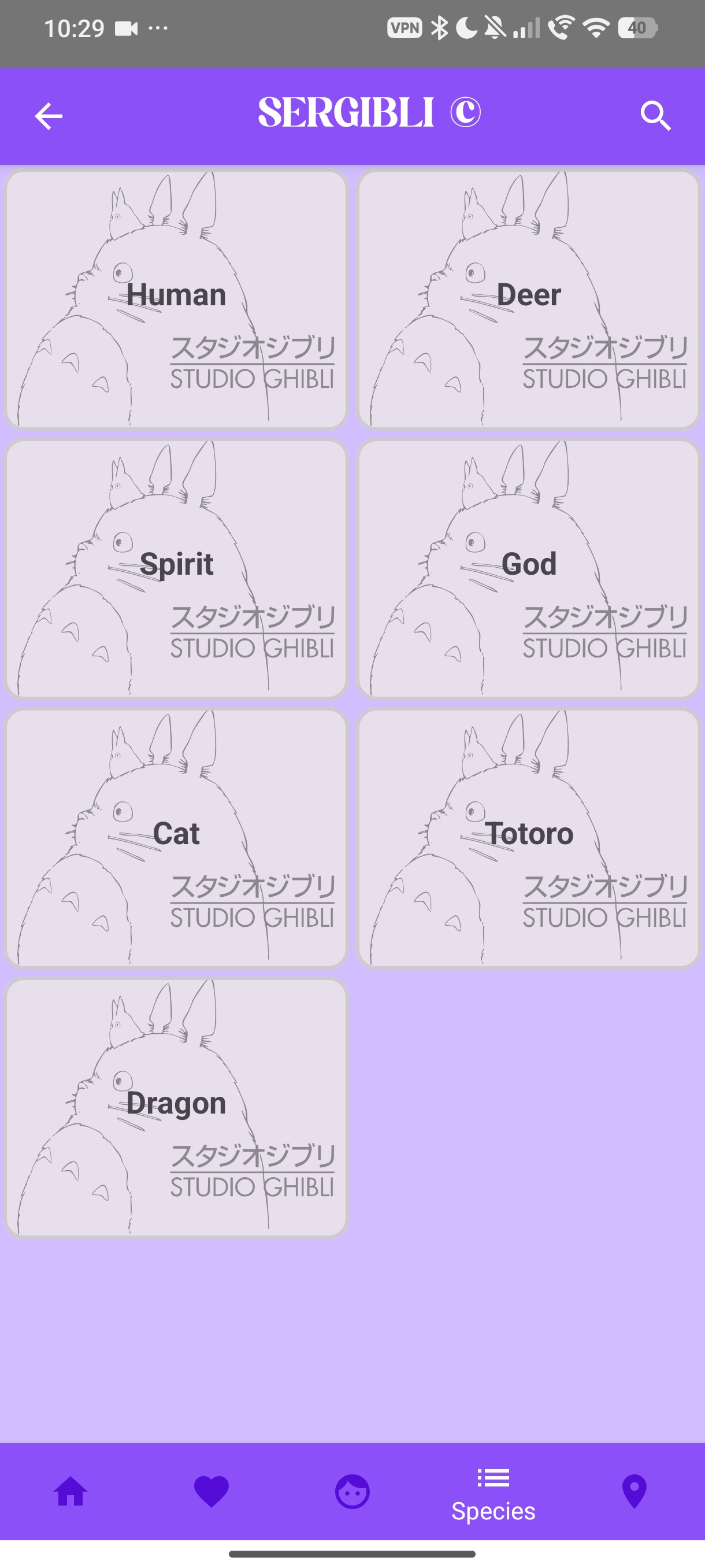 SergiBli species category grid
